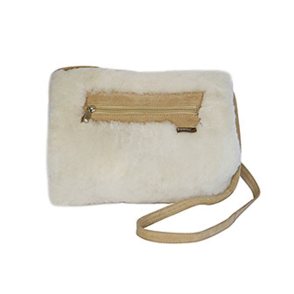 Beach Feet sheepskin Hand warmer Winter Purse Bag